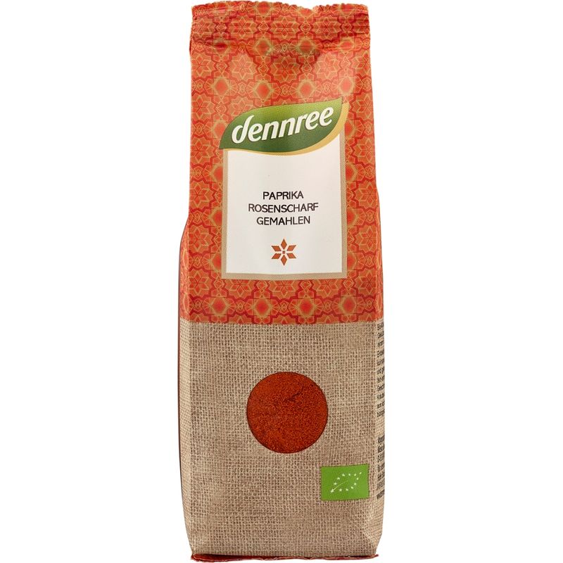 dennree Paprika rosenscharf, gemahlen - Produktbild