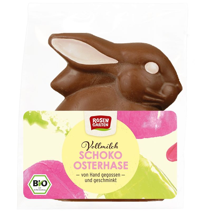 Rosengarten Vollmilch-Schoko-Osterhase sitzend - Produktbild