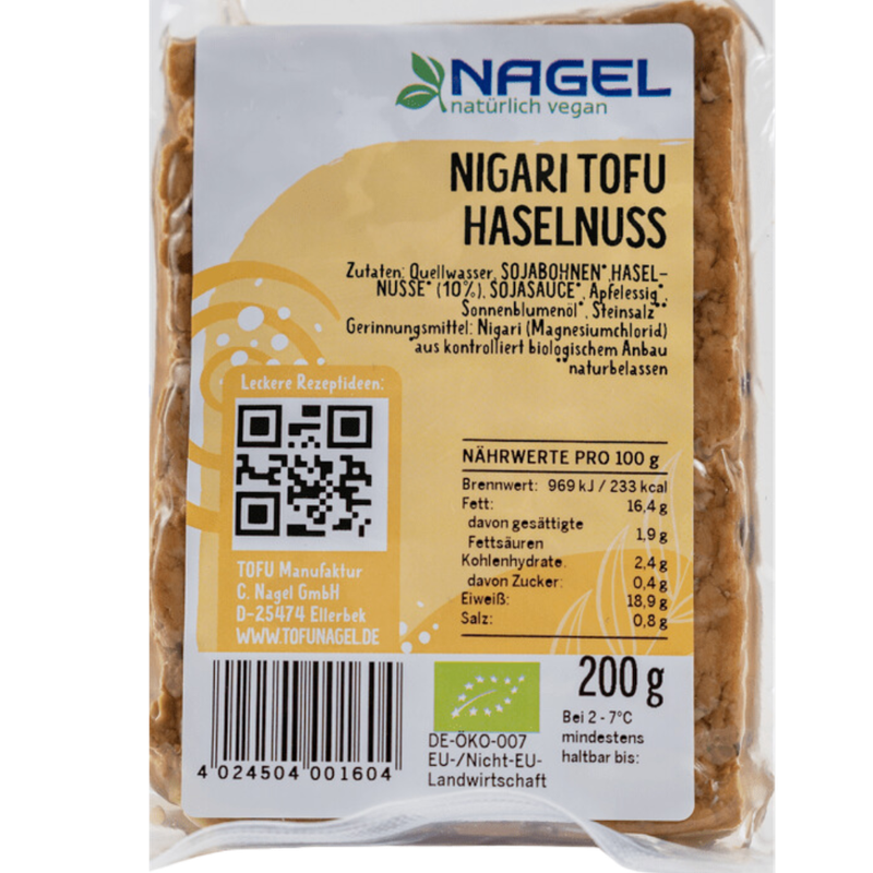 NAGEL Nigari Tofu Haselnuss 200g - Produktbild