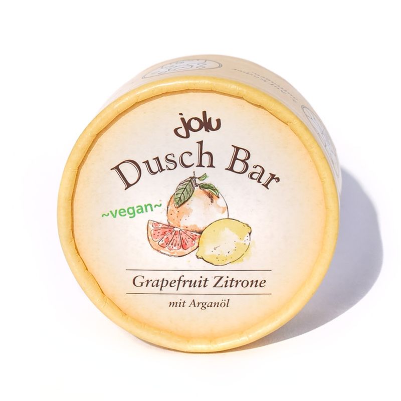 jolu Naturkosmetik Dusch Bar Grapefruit Zitrone - Produktbild