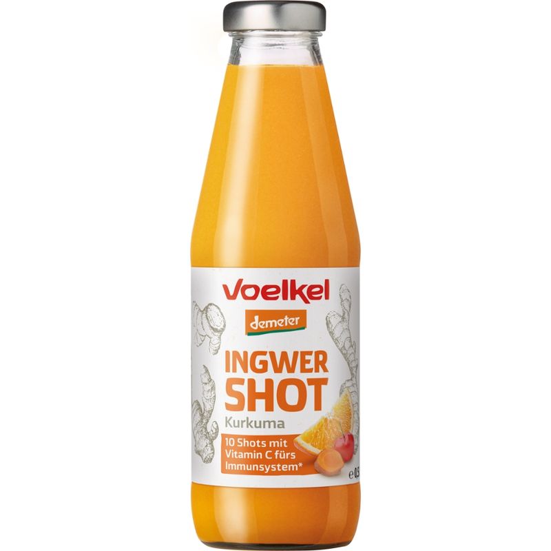 Voelkel Shot Ingwer & Kurkuma - Produktbild