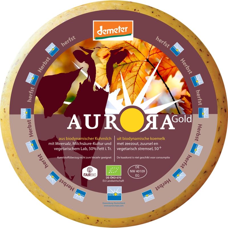 Aurora Gold Aurora Gold Gouda Herbstkäse Demeter - Produktbild