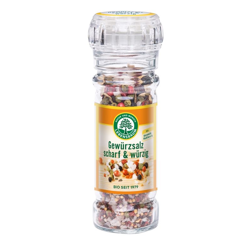 LEBENSBAUM Gewürzsalz scharf & würzig - Produktbild