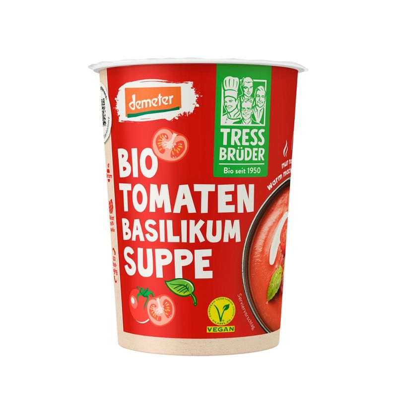 Tress Brüder Demeter Tomaten-Suppe mit Basilikum - Produktbild