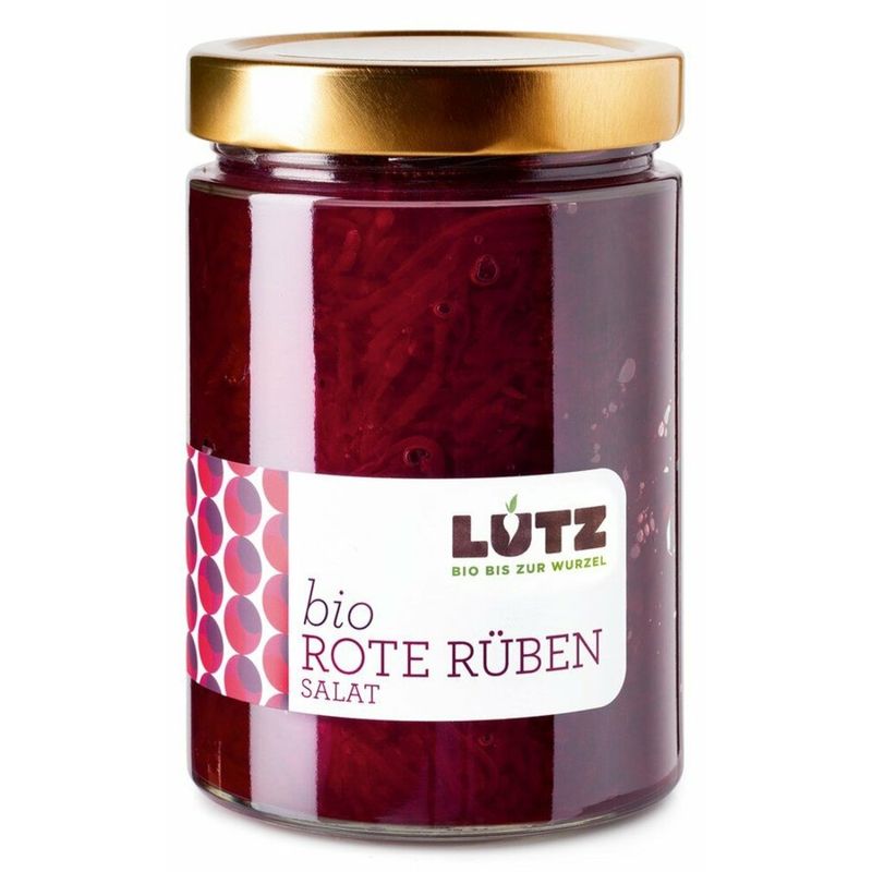 Lutz Rote Rüben Salat ; Bio-Einlegegemüse - Produktbild