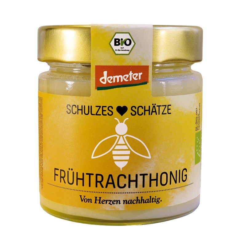 Schulzes Schätze Demeter-Frühtrachthonig 250g - Produktbild