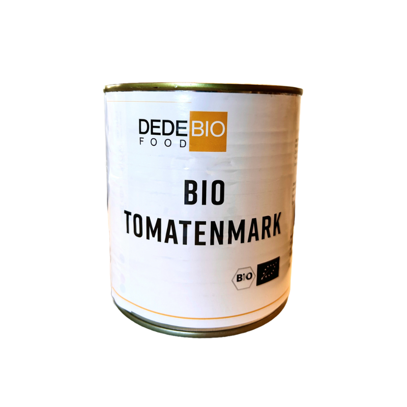 DEDEBIO  DEDEBIO Bio Tomatenmark, 28/30 Brix,  800 g - Produktbild
