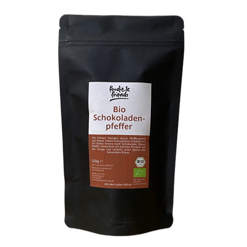 foodie & friends Bio Schokoladenpfeffer Nachfüll 120g - Produktbild