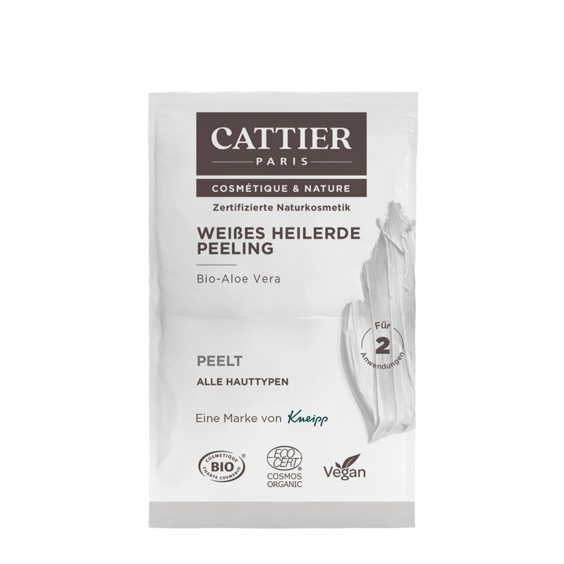 Cattier Paris Cattier Weißes Heilerde Peeling - Sachet 2x6ml - Produktbild