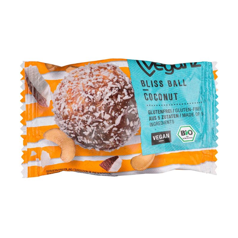 Veganz BIO Veganz Bliss Ball Coconut 42g - Produktbild