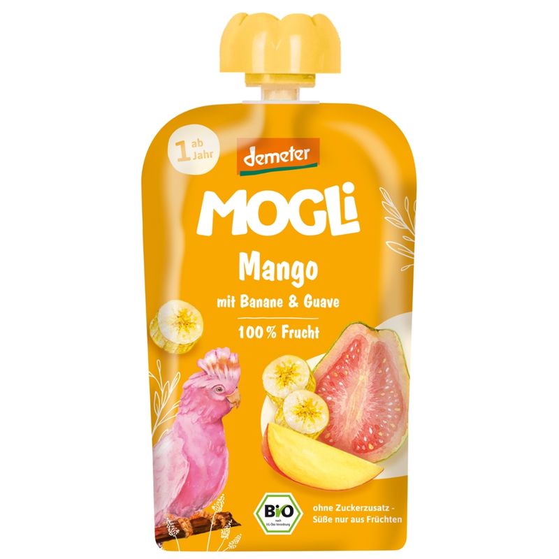 Mogli Quetschie Mango-Guave 100g - Produktbild