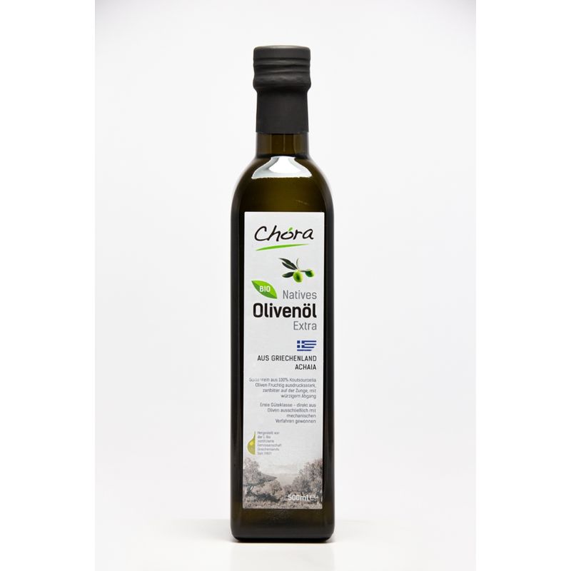 Chora Bio Olivenöl Extra Nativ aus Achaia - Produktbild