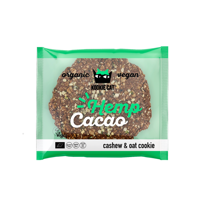 KookieCat KookieCat Hemp Cacao, 50g, glutenfrei - Produktbild