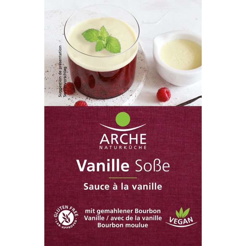 Arche Naturküche Vanille Soße, glutenfrei - Produktbild