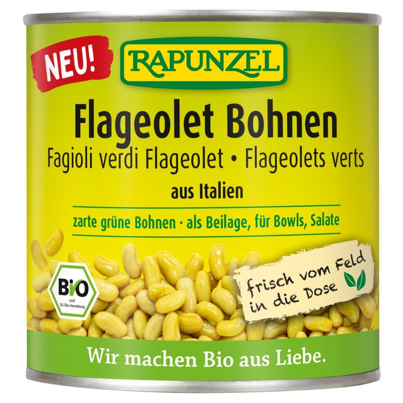 Rapunzel Flageolet Bohnen in der Dose - Produktbild