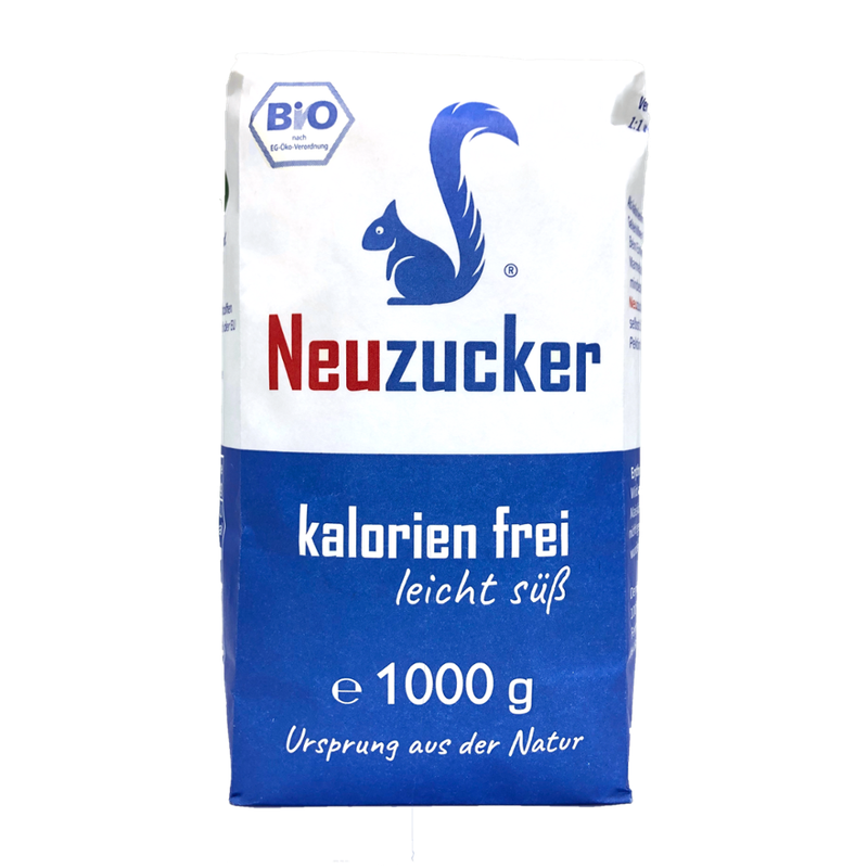 Neuzucker® Bio Neuzucker Kalorien frei, leicht süß, 1000 g Papierbeutel - Produktbild