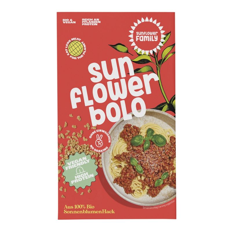 SunflowerFamily SunflowerFamily sunflowerBOLO bio & vegan mit Gewürzmischung - Produktbild