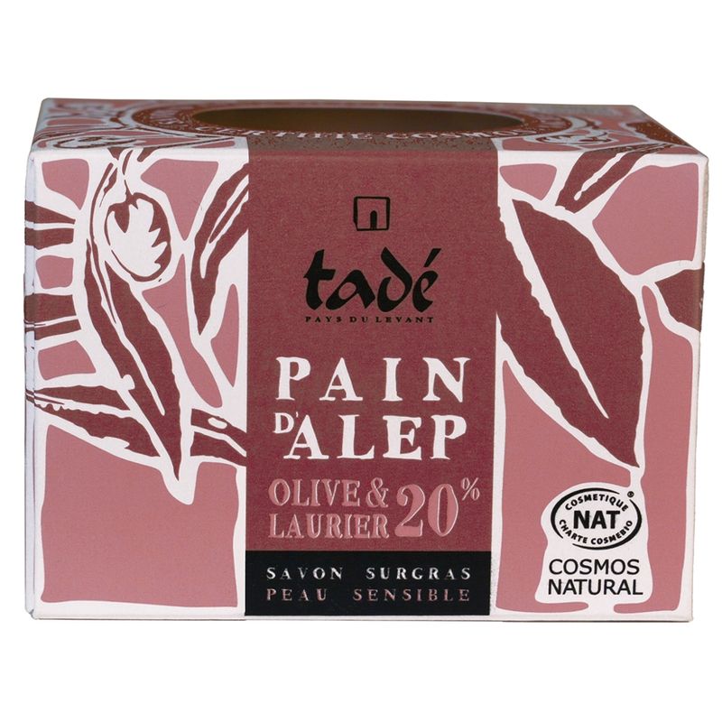 Tadé Pain d'Alep Olive & Laurier 20% COSMOS NAT - Produktbild