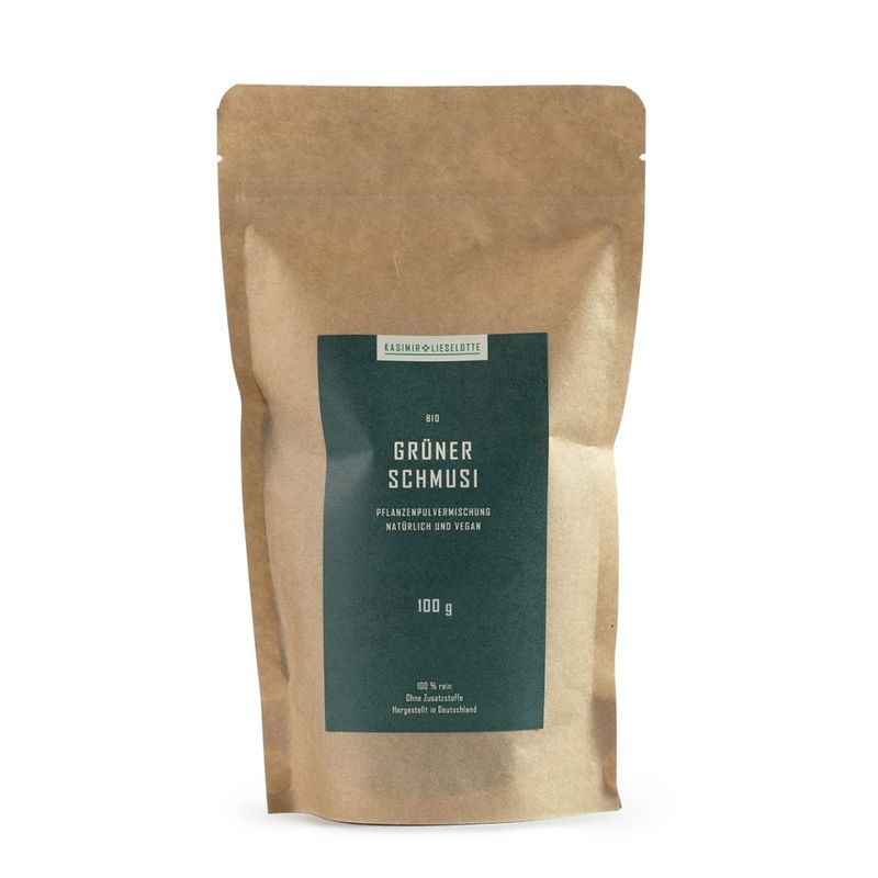 Kasimir + Lieselotte Kräuterkultur Grüner Schmusi Bio Pulver - Produktbild
