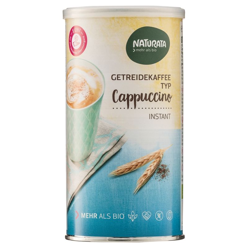 NATURATA Cappuccino, Getreidekaffee, instant, Dose - Produktbild