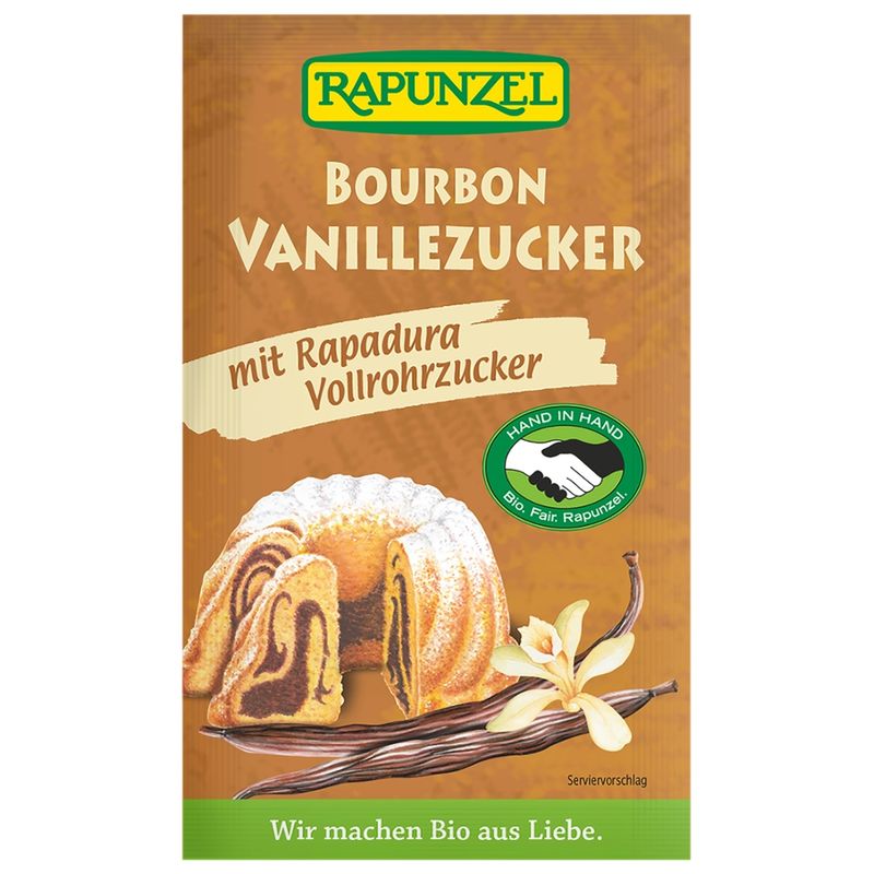Rapunzel Vanillezucker Bourbon mit Rapadura HIH - Produktbild