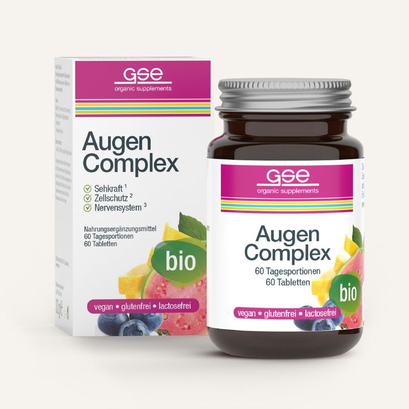 GSE  Augen Complex (Bio), 60 Tabletten à 500mg - Produktbild