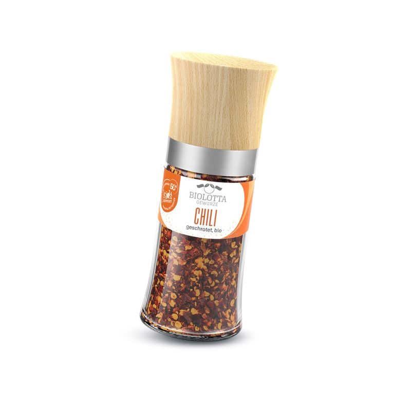 Biolotta Biolotta Buchenmühle Chili geschrotet, bio - Produktbild