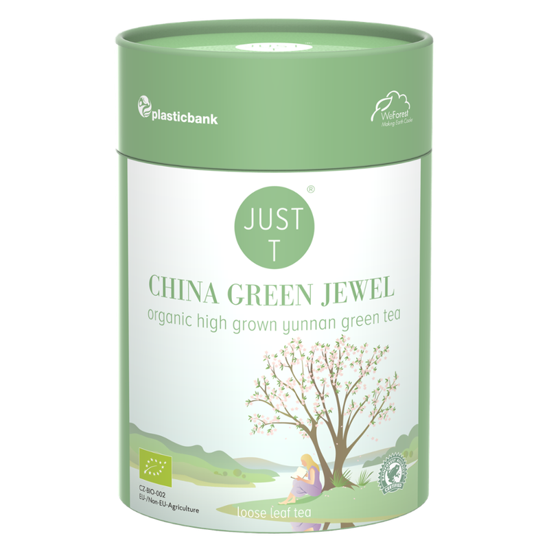 Just T Just T China Green Jewel (Loser Tee) Bio Grüner Hochland Tee Creme Karamell - Produktbild