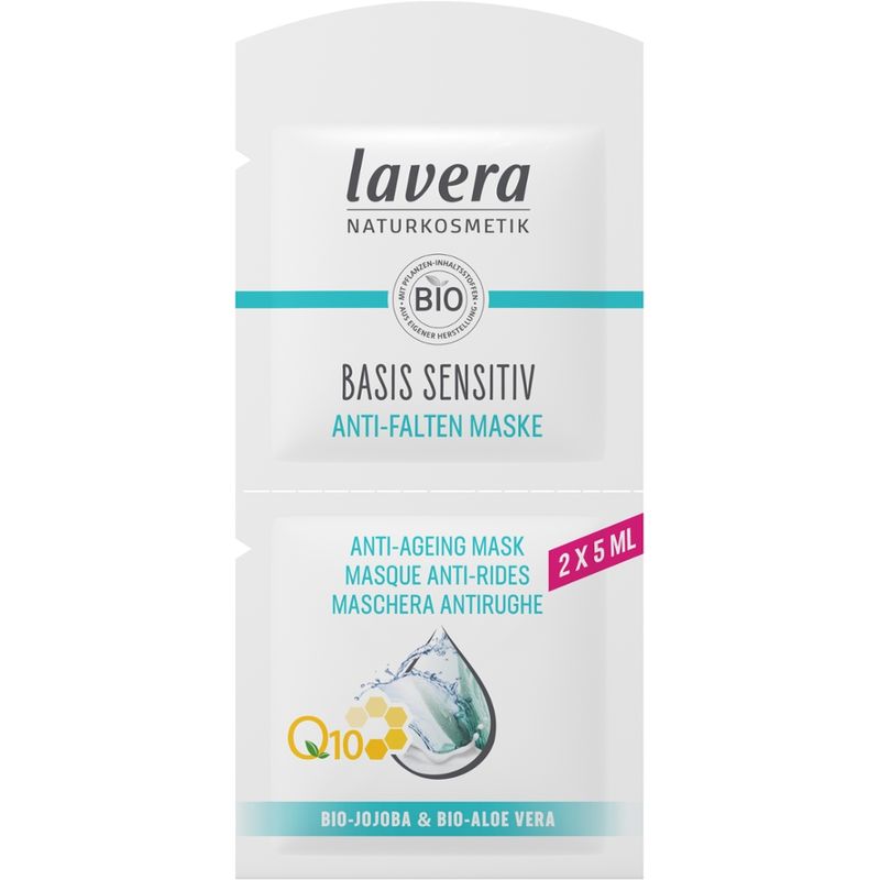 lavera basis sensitiv Anti-Falten Maske Q10 - Produktbild