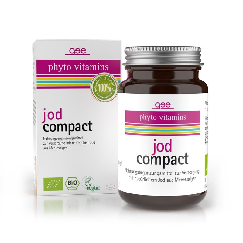 GSE  Jod Compact (Bio), 120 Tabl. à 280 mg - Produktbild