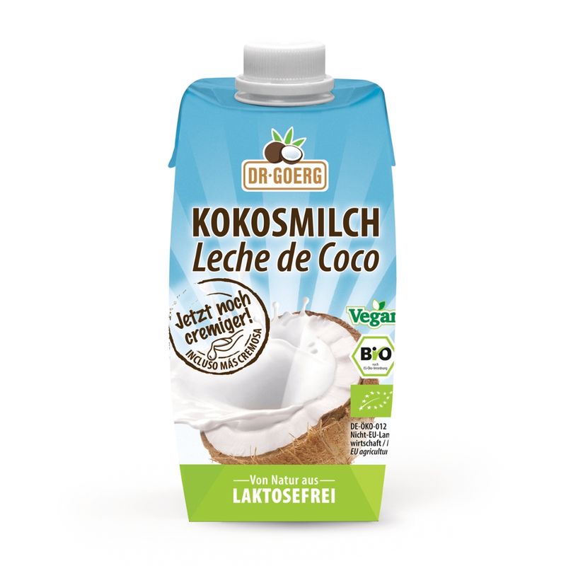 Dr. Goerg Dr. Goerg Premium Bio-Kokosmilch 330 ml - Produktbild