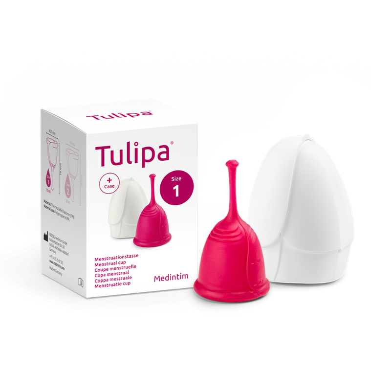MEDINTIM Tulipa menstrual cup size 1 - Produktbild