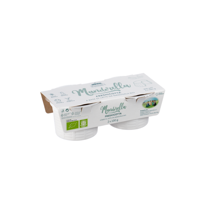 Fattoria della Mandorla Mandorella FRESHICOTTA 2x 100gr - Produktbild