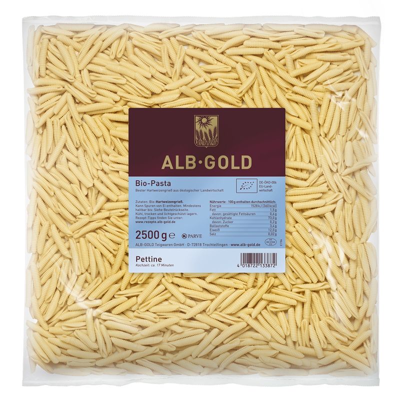 ALB-GOLD AG Bio Pasta Pettine 4 x 2,5 kg - Produktbild