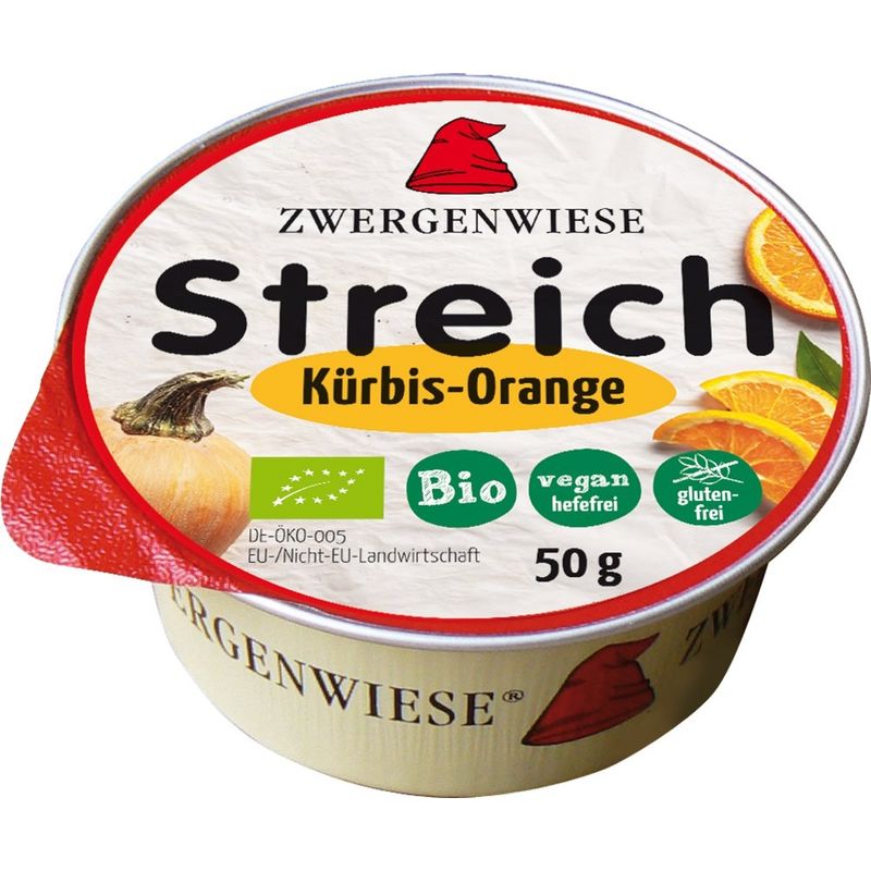Zwergenwiese Kleiner Streich Kürbis-Orange - Produktbild