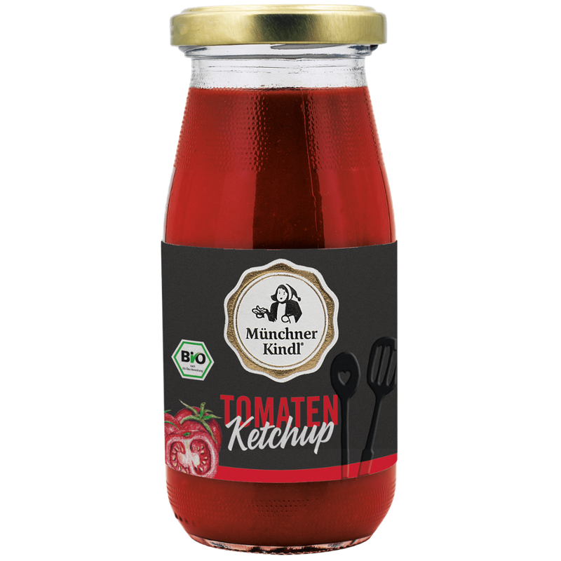 Münchner Kindl Senf Tomaten Ketchup Bio Münchner Kindl 250ml - Produktbild