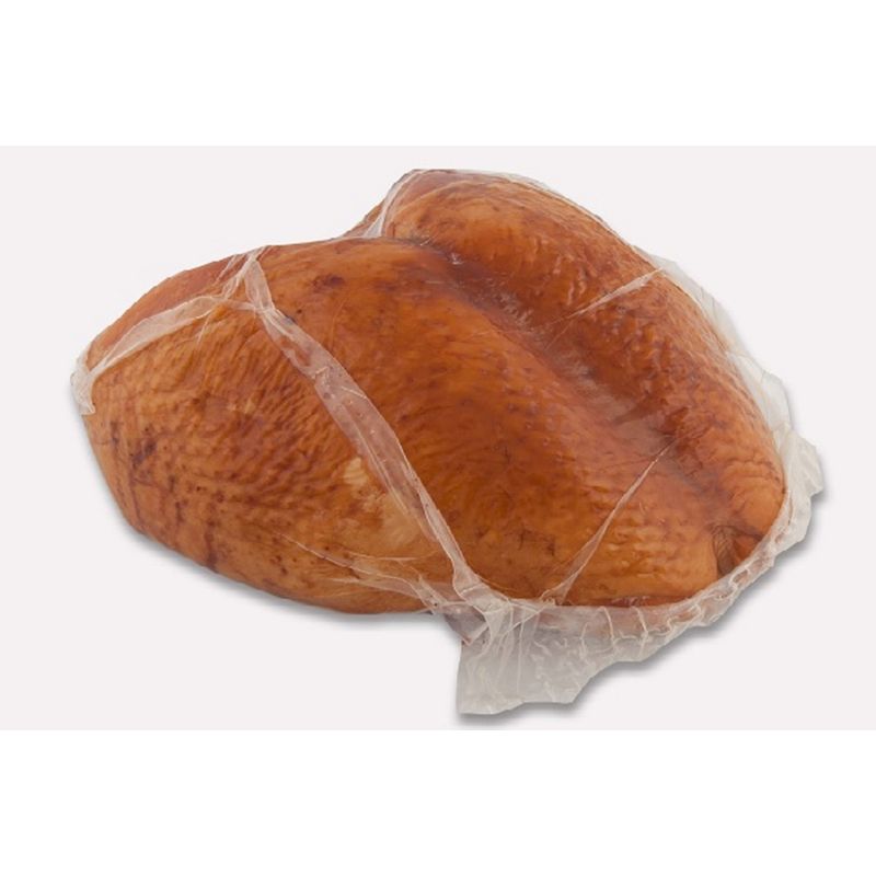 Freiländer Bio Geflügel Putenkrone - dopplete Putenbrust mit Haut mit Knochen, gepökelt, geräuchert, gegart - Produktbild
