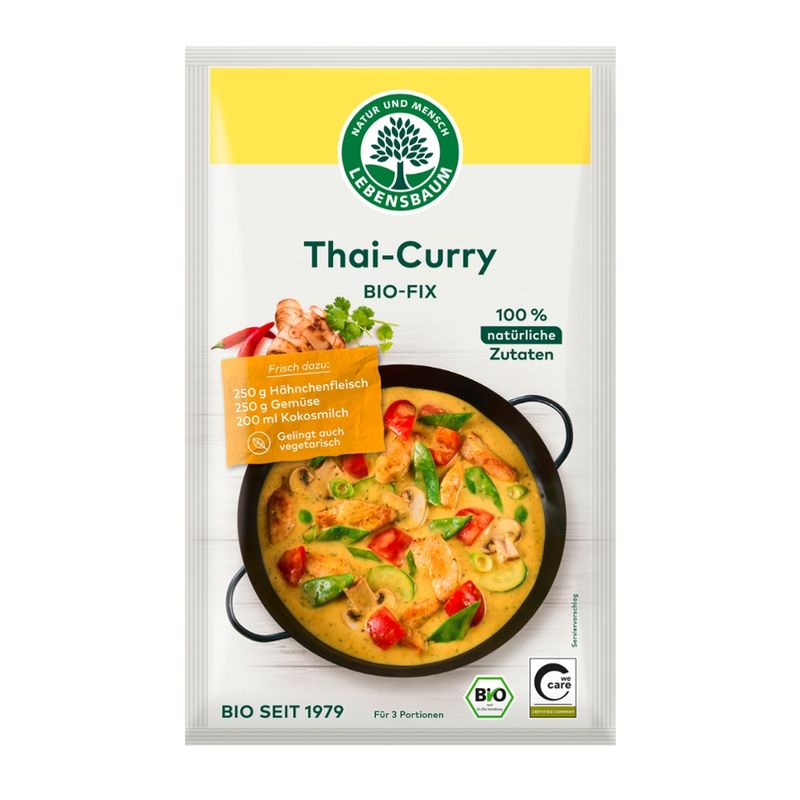 LEBENSBAUM Thai-Curry Bio Fix - Produktbild