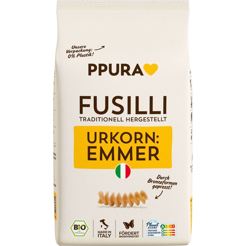 PPURA BIO Fusilli aus ital. Emmer - Produktbild