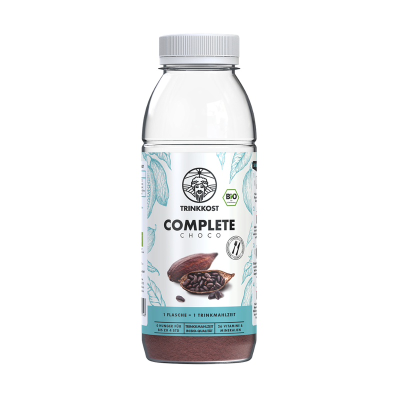 TRINKKOST TRINKKOST BIO COMPLETE Choco, 120 g Flasche rPET - Produktbild