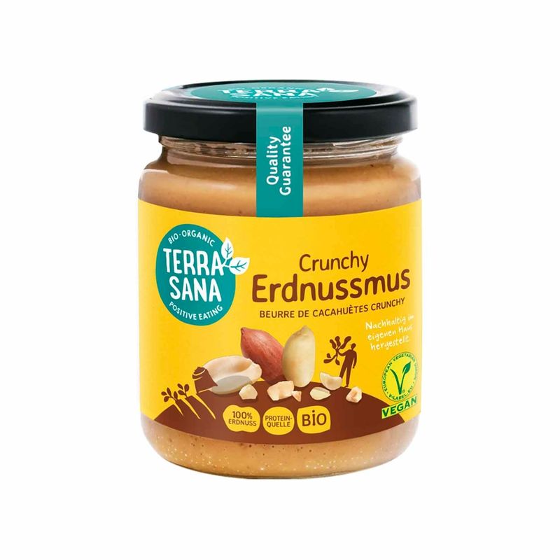 TerraSana Erdnussmus Crunchy - Produktbild