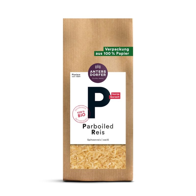 Antersdorfer - Die Bio-Mühle Bio Parboiled Reis weiß - Produktbild