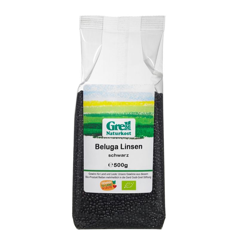 Grell Naturkost Beluga Linsen - Produktbild