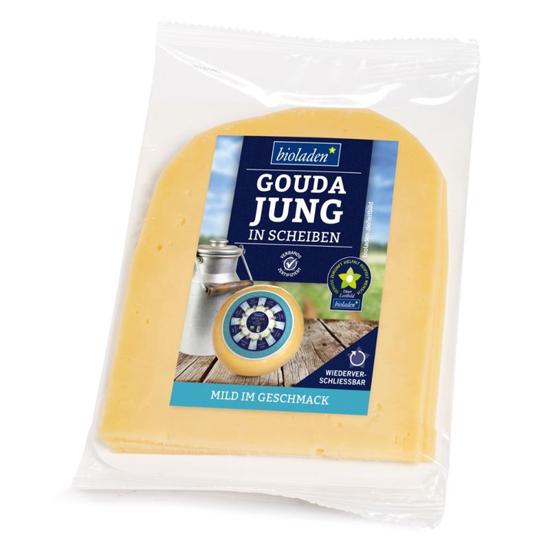 bioladen Gouda jung, in Scheiben - Produktbild