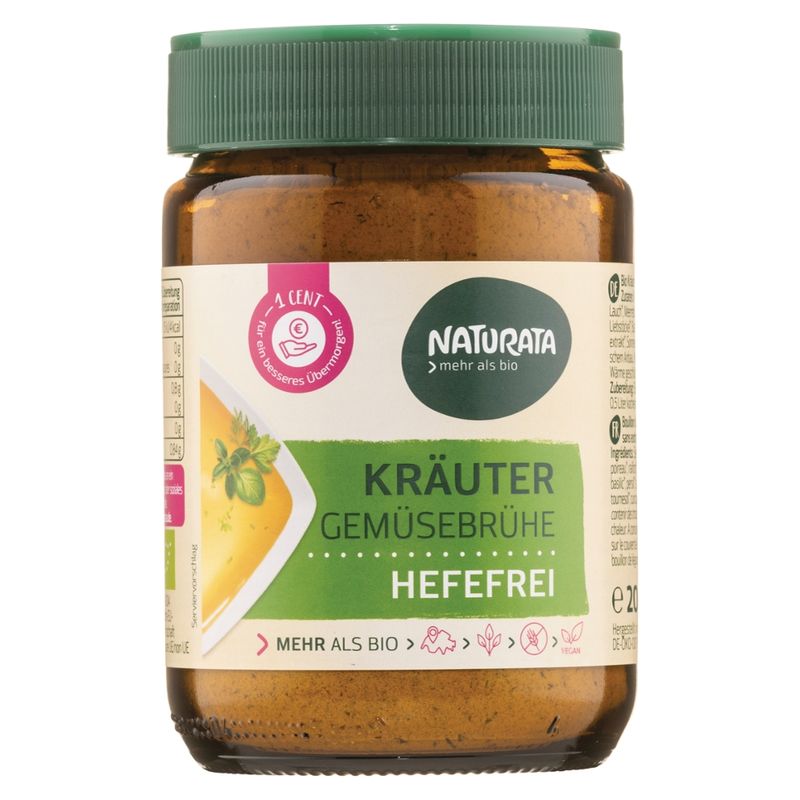 NATURATA Kräuter Gemüsebrühe hefefrei - Produktbild