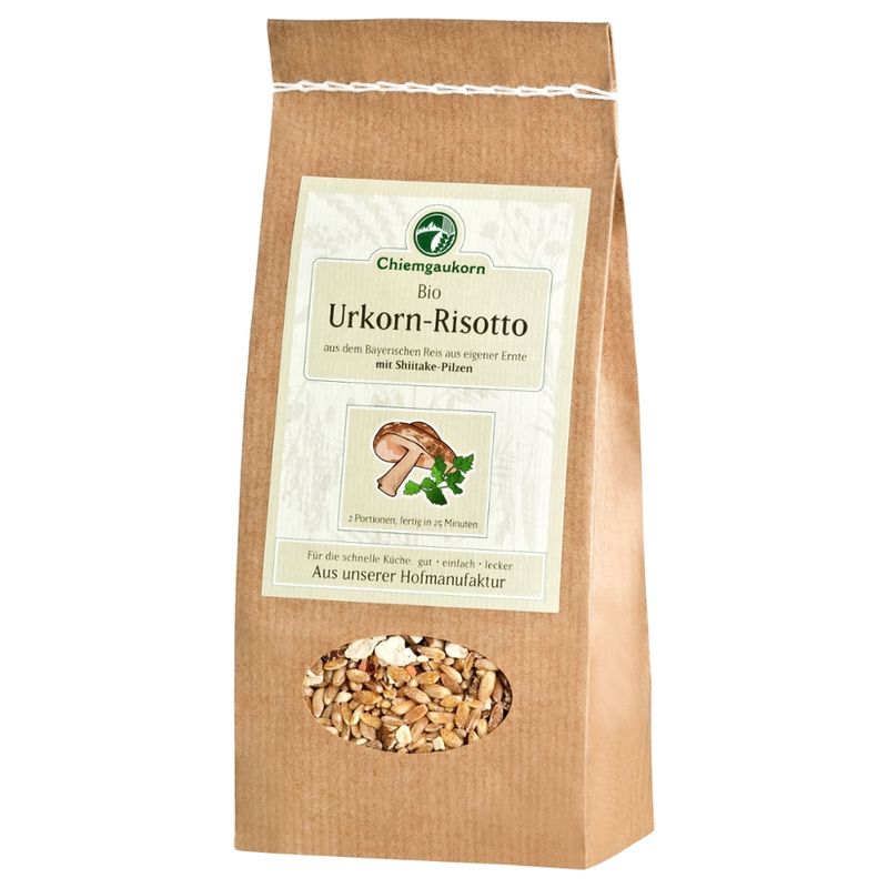 Chiemgaukorn Bio Urkorn-Risotto Shiitake-Pilze Chiemgaukorn - Produktbild