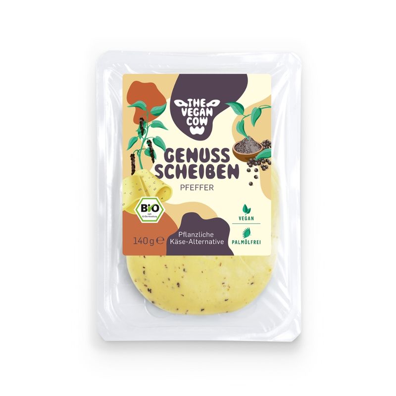 THE VEGAN COW Genussscheiben Pfeffer - Produktbild