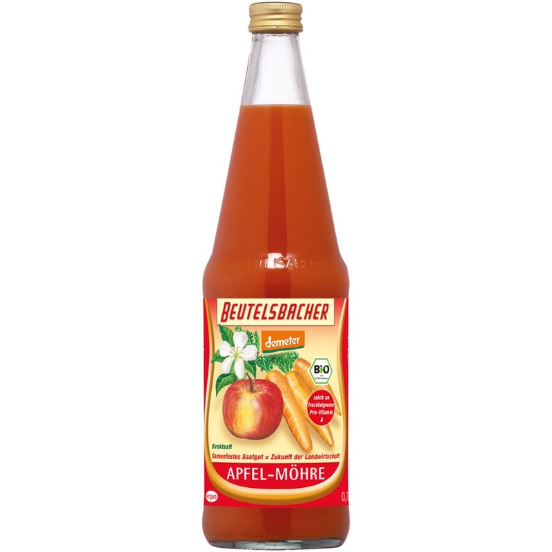 BEUTELSBACHER Apfel-Möhren-Saft - Produktbild