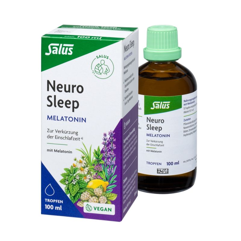 Salus® Neuro Sleep Melatonin Tropfen - Produktbild