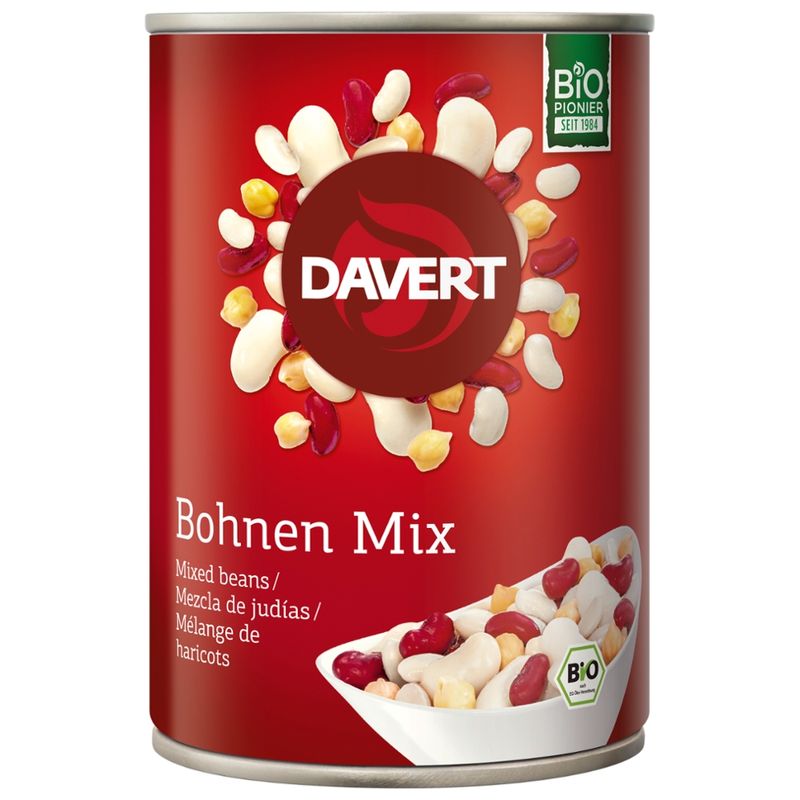 Davert Bohnen Mix 400g - Produktbild